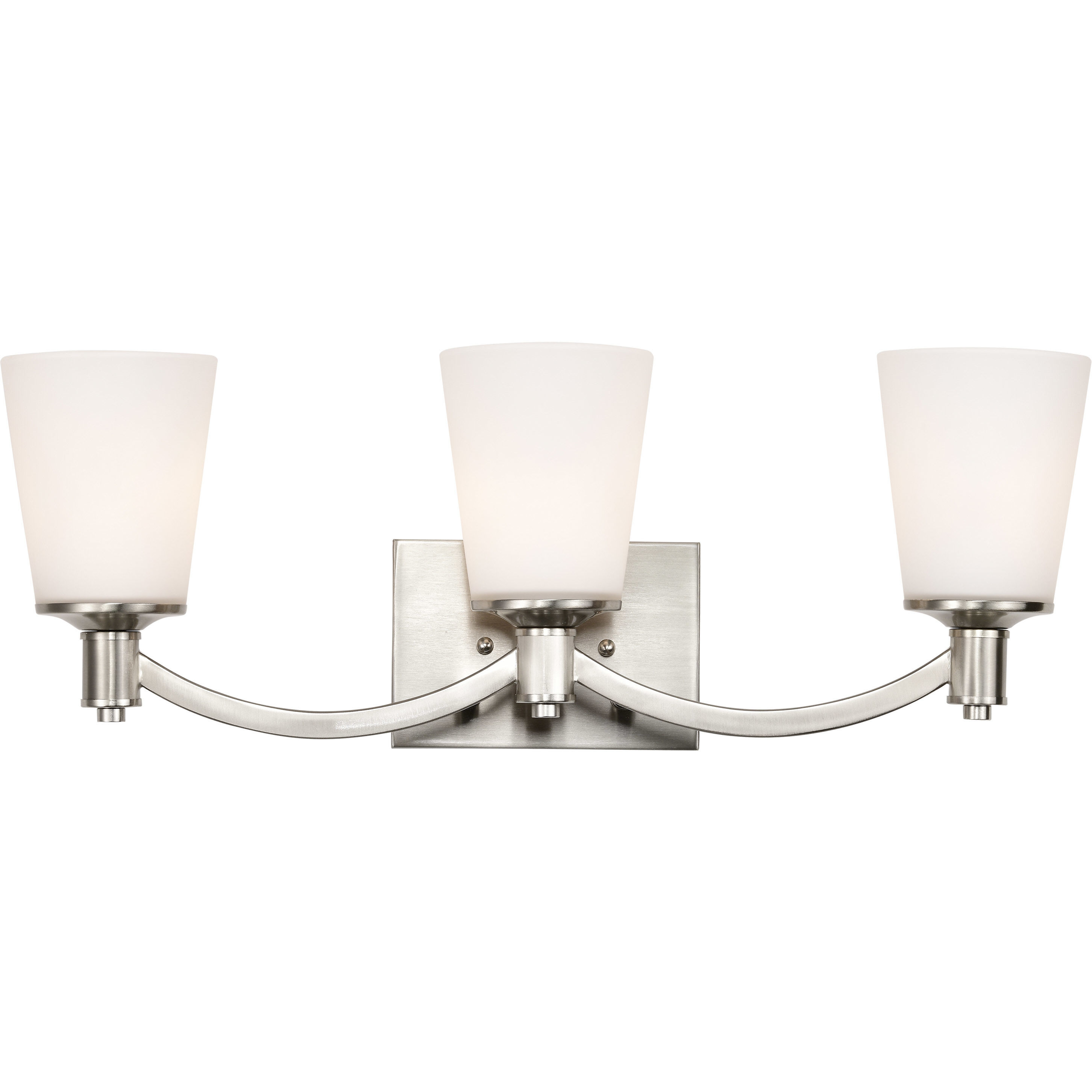 Laguna 3 Light 24 inch Brushed Nickel Vanity Light Wall Light 