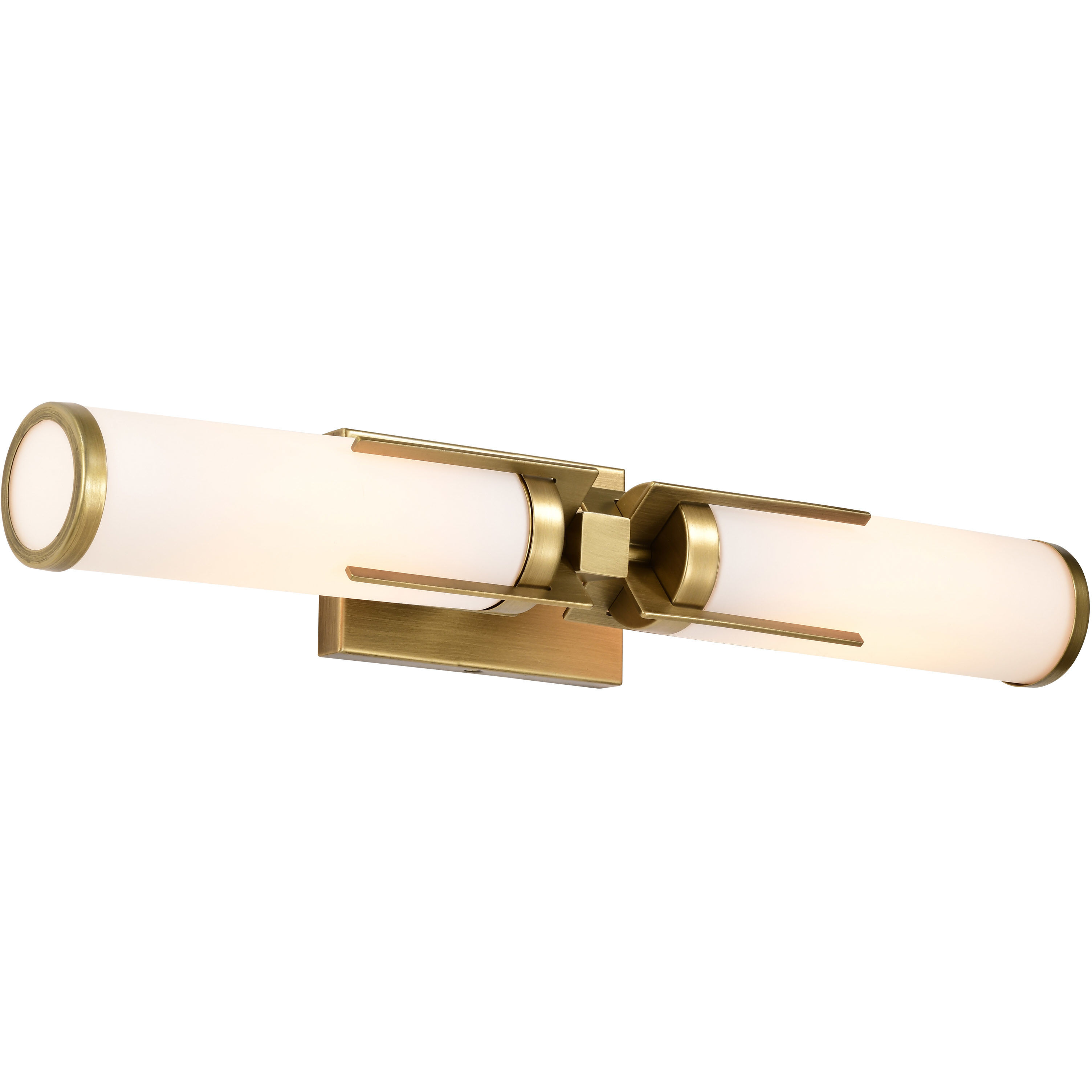 Roselle 2 Light 24 inch Natural Brass Vanity Light Wall Light
