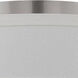 Heather LED 13 inch Brushed Nickel Flush Mount Ceiling Light