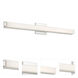 Slick LED 36 inch Polished Nickel Vanity Light Wall Light
