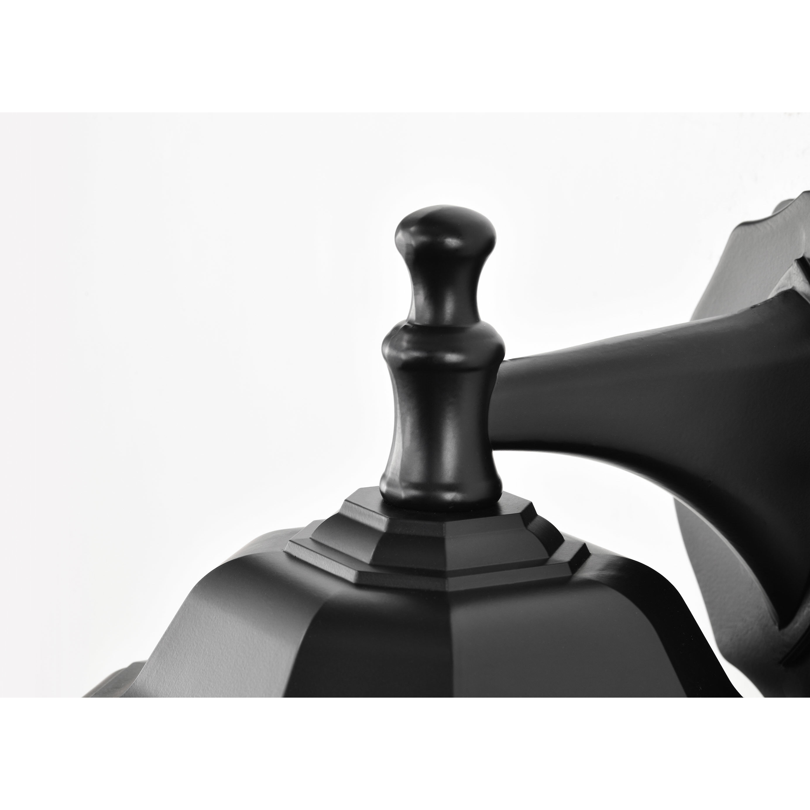 Hopkins 13 inch Matte Black Outdoor Wall Lantern, Large