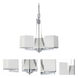 Bento 3 Light 20.25 inch Polished Chrome Chandelier Ceiling Light
