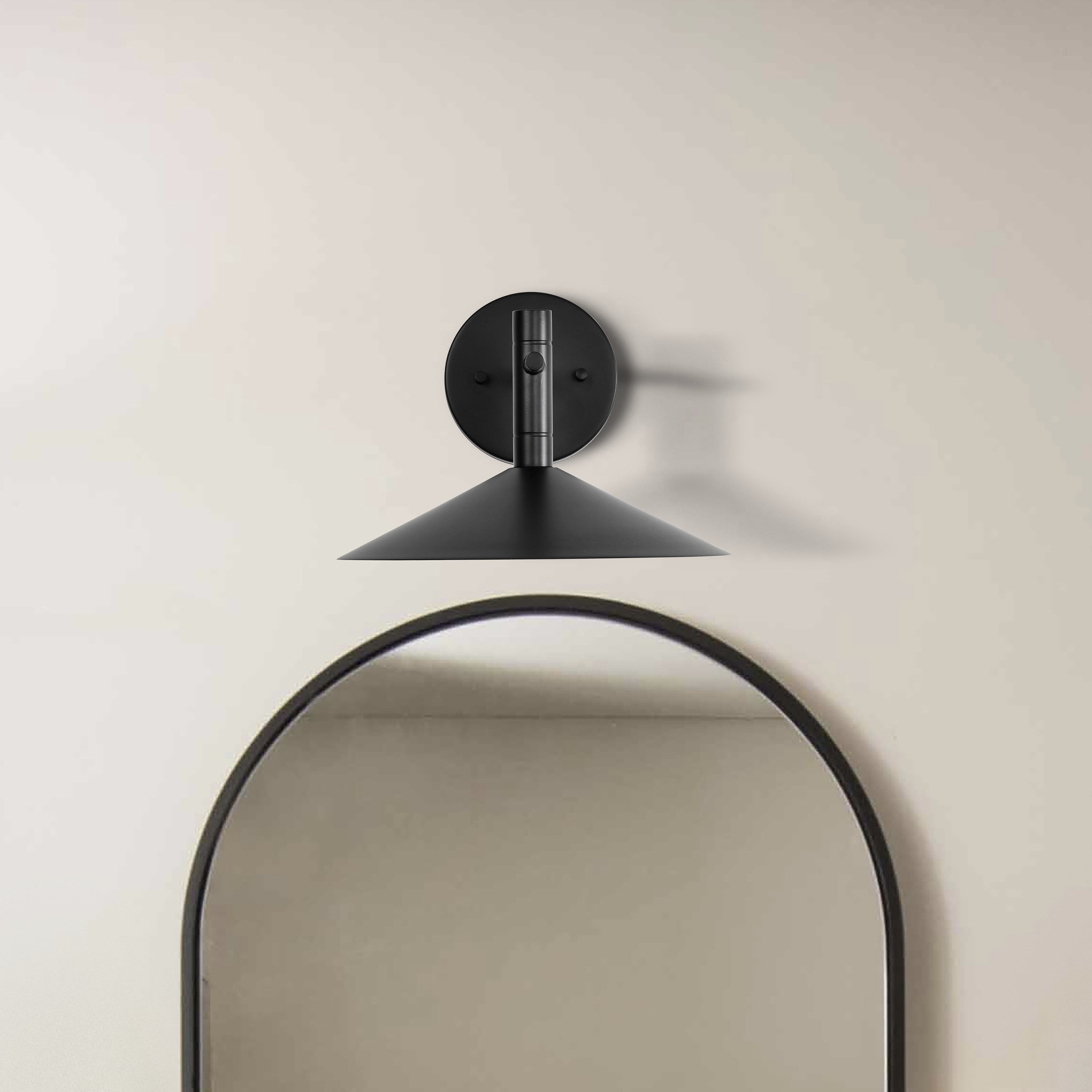 Corrine LED 9.88 inch Matte Black Vanity Light Wall Light