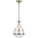 Amado 1 Light 10 inch Vintage Brass Pendant Ceiling Light