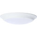 ColorQuick LED 7.4 inch White Close-to-Ceiling LED Disk Ceiling Light