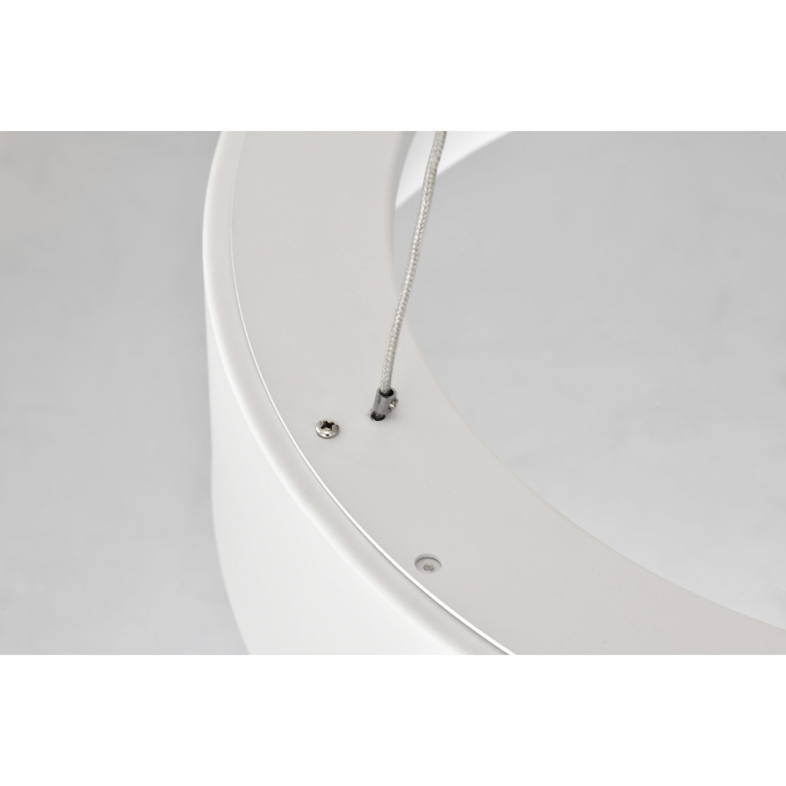 Orbit LED 17.75 inch White Pendant Ceiling Light