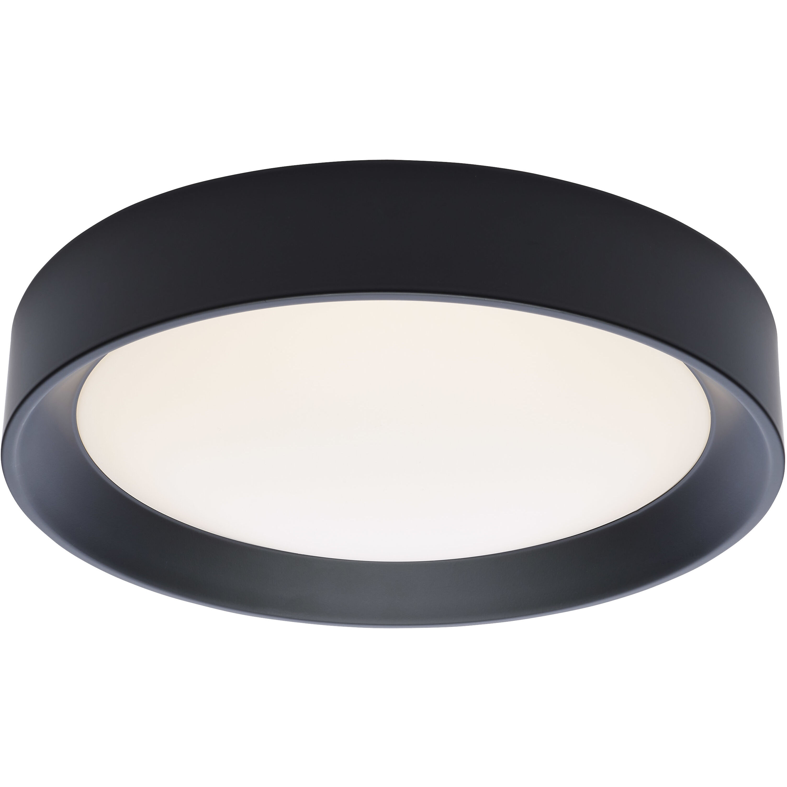 Selene LED 13.23 inch Black Flush Mount Ceiling Light