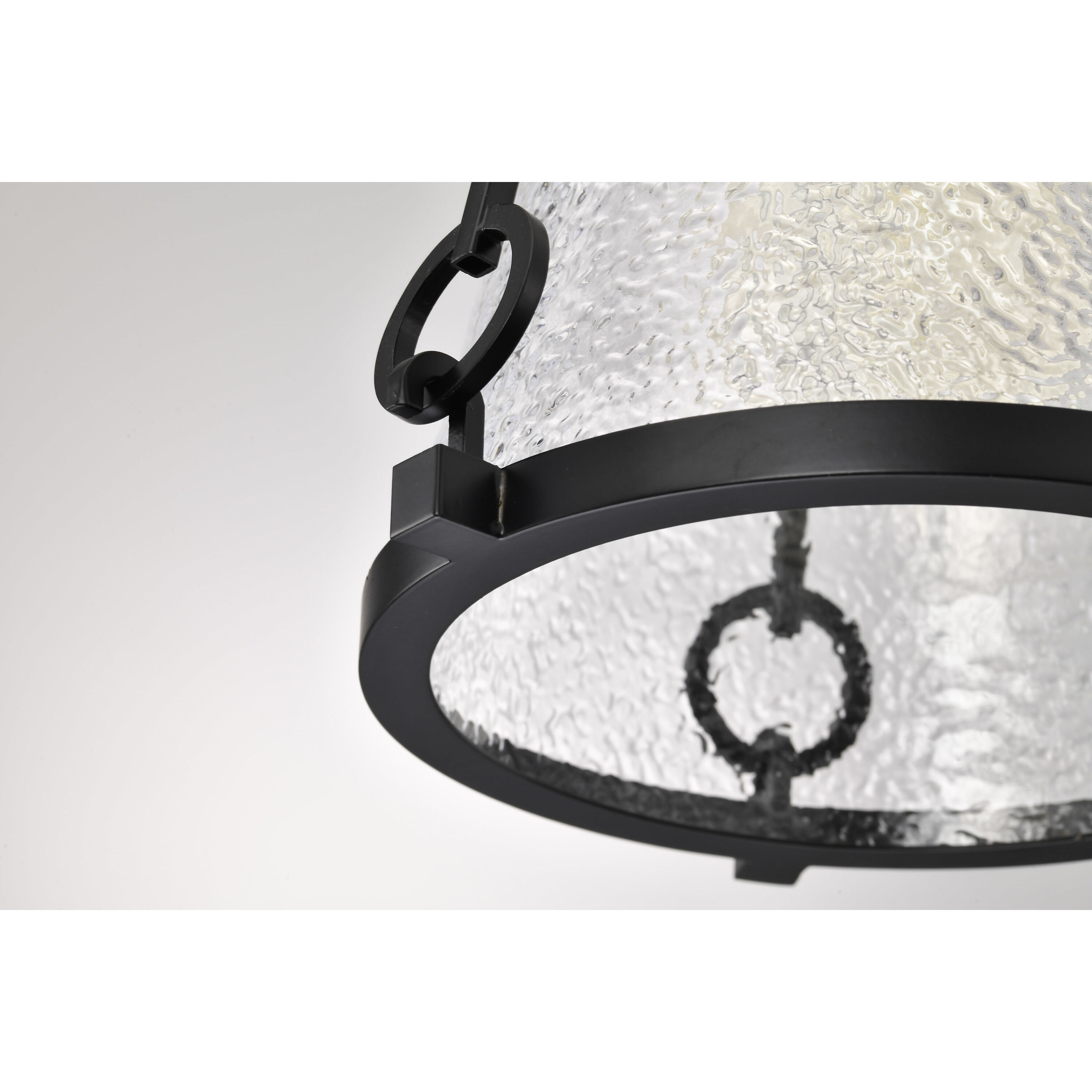 Valentine 8 inch Black Pendant Ceiling Light