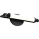Edgeworth LED 15.75 inch Matte Black Vanity Light Wall Light