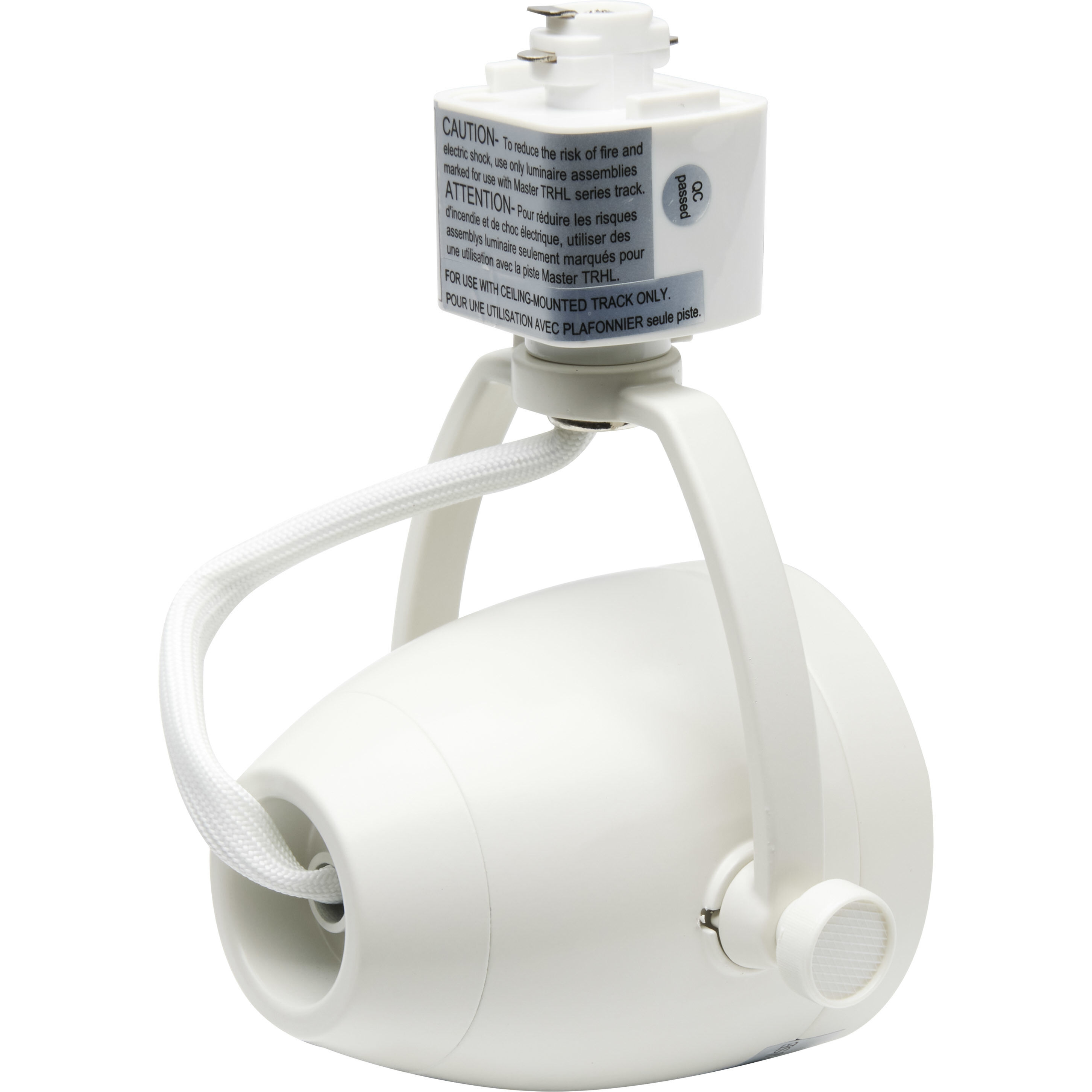 Brentwood 3 Light 120V White Track Kit Ceiling Light