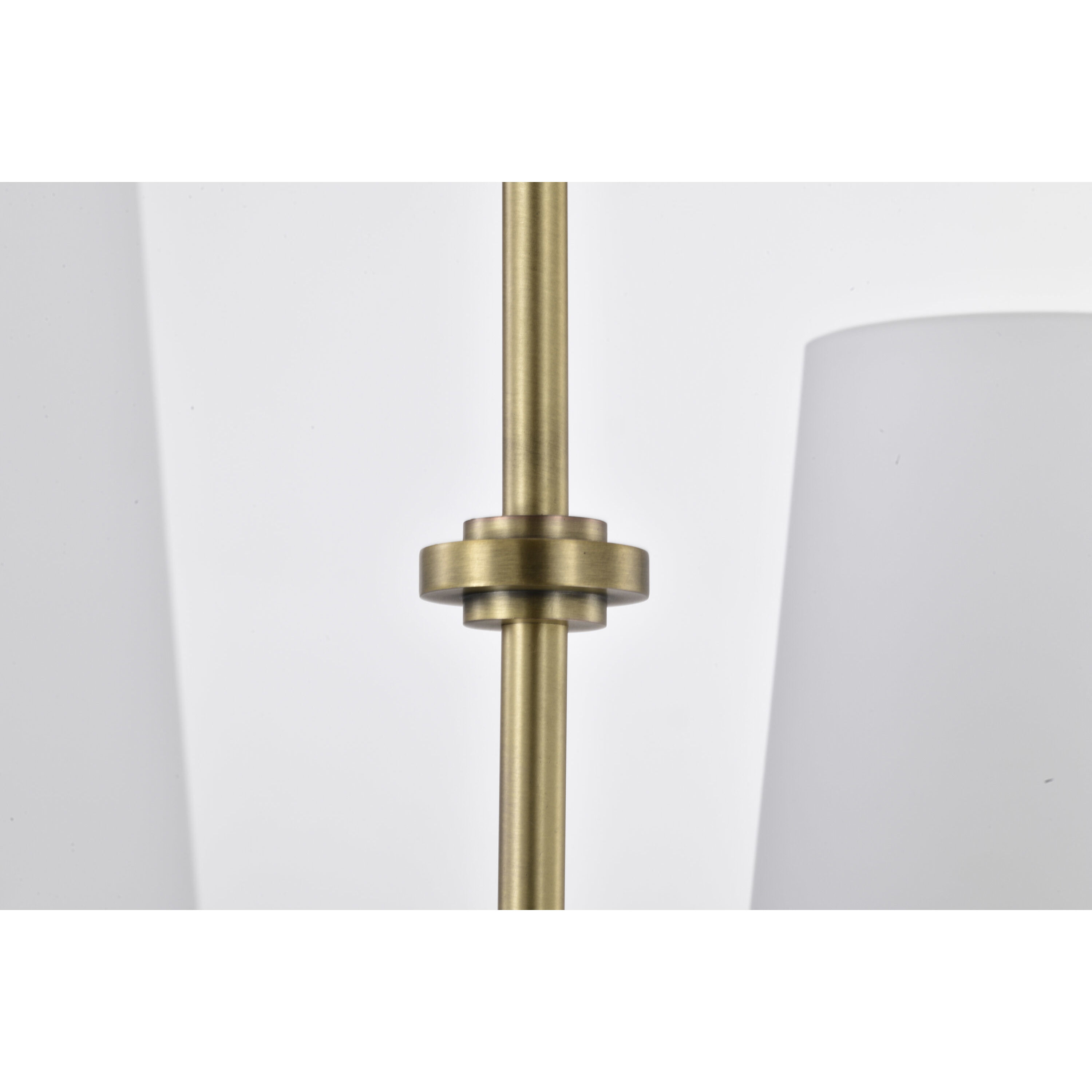 Cordello 4 Light 16 inch Vintage Brass Chandelier Ceiling Light