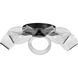 Barnett LED 20.88 inch Matte Black Flush Mount Ceiling Light