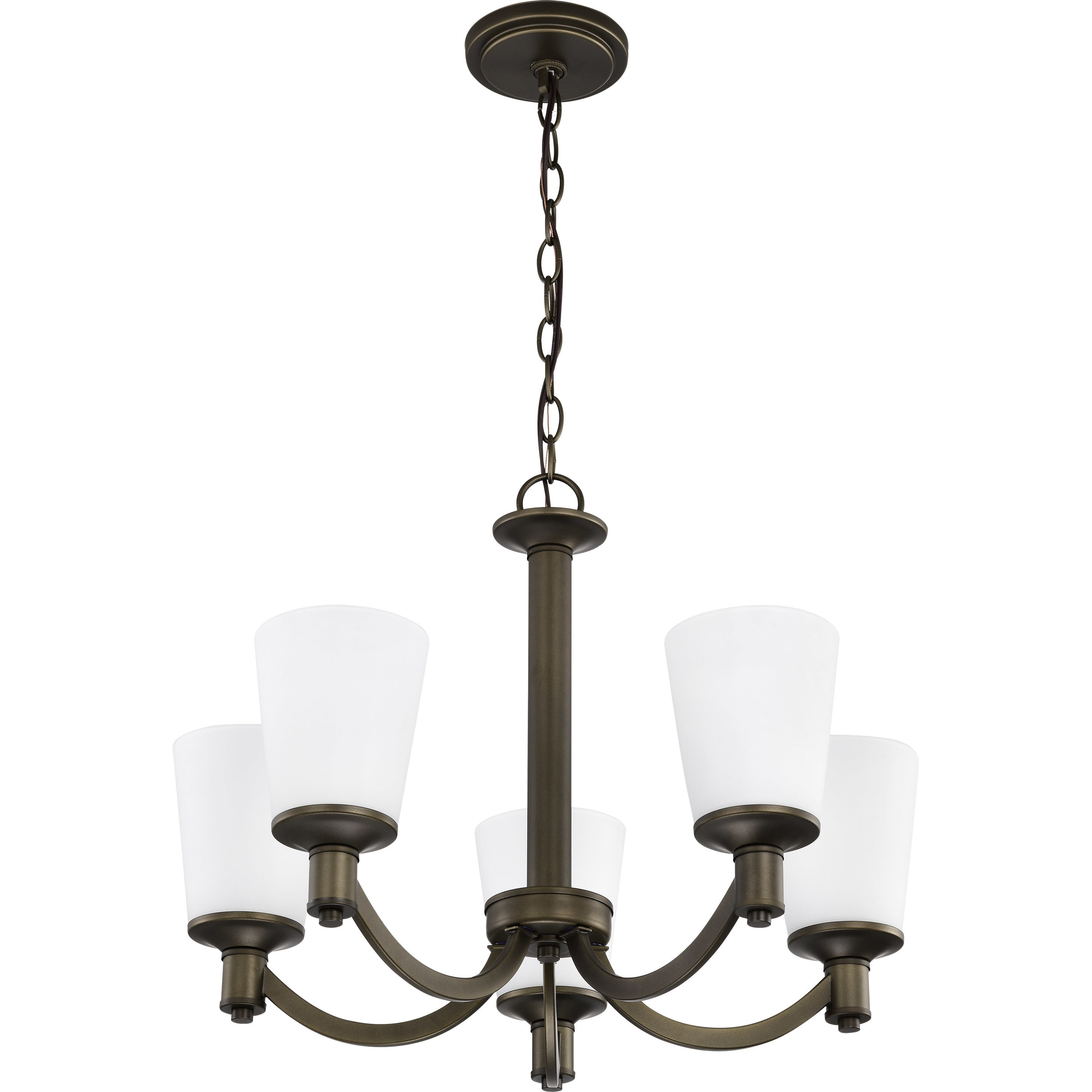 Laguna 5 Light 23 inch Forest Bronze Chandelier Ceiling Light