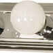 Brentwood 6 Light 36 inch Polished Chrome Vanity Light Wall Light