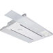 High Bay LED 14.17 inch White Linear Ceiling Light