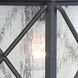 Wingate 1 Light 18 inch Textured Black Outdoor Wall Light