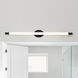 Edgeworth LED 39.63 inch Matte Black Vanity Light Wall Light