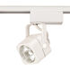 Brentwood 1 Light 12V White Track Lighting Ceiling Light, Square