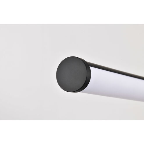 Bowman LED 2 inch Matte Black Pendant Ceiling Light