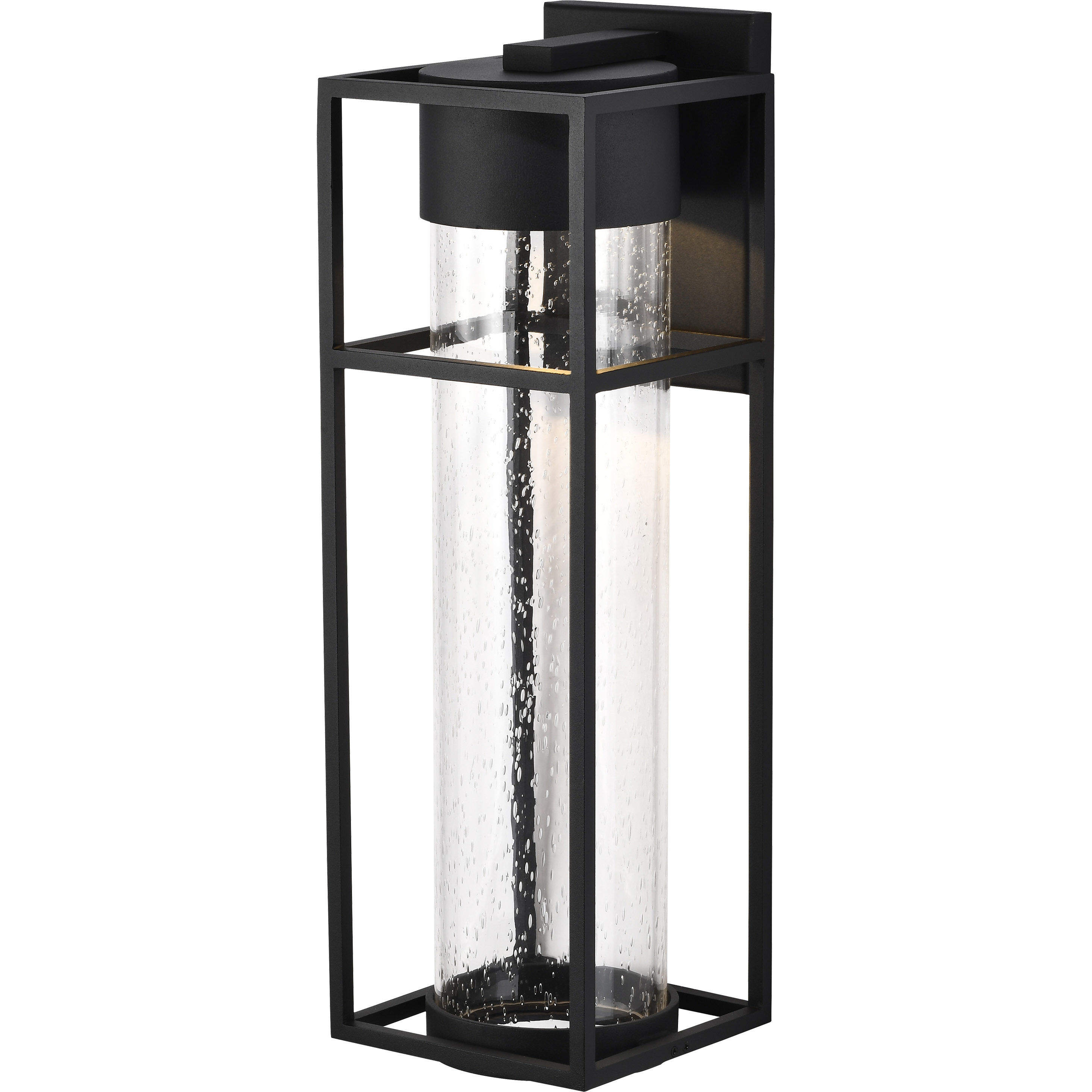 Ledges LED 23 inch Matte Black Outdoor Wall Sconce