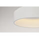 Orbit LED 17.75 inch White Flush Mount Ceiling Light