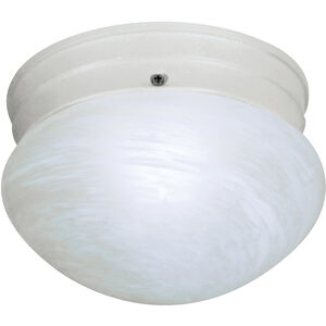 Brentwood 1 Light 8 inch Textured White Flush Mount Ceiling Light