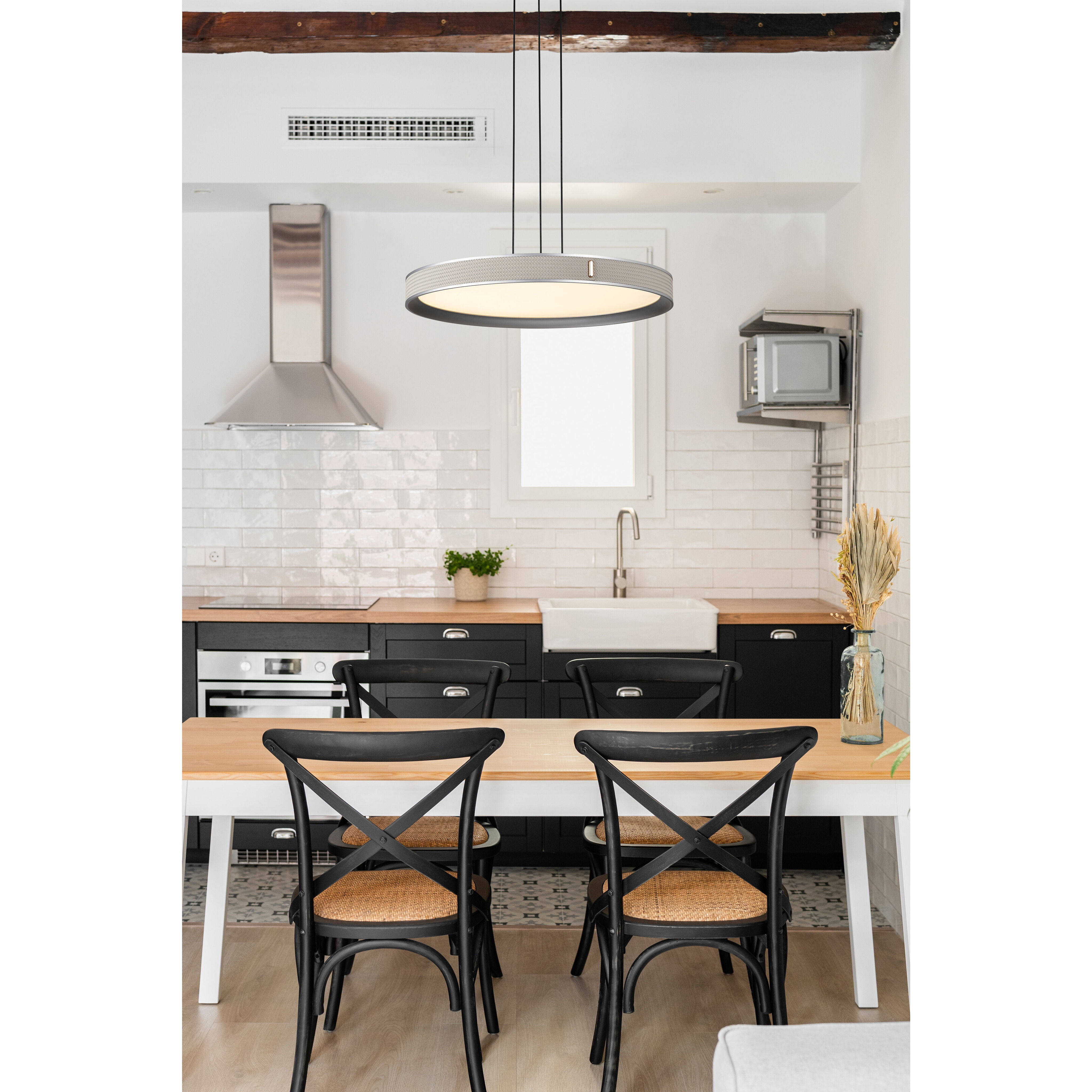 Bandon LED 19.5 inch Gray Pendant Ceiling Light