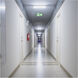 Running Man LED 19.74 inch Brushed Aluminum Exit & Emergency Ceiling Light