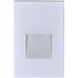 Brentwood 277V 3 watt White Outdoor Step Light