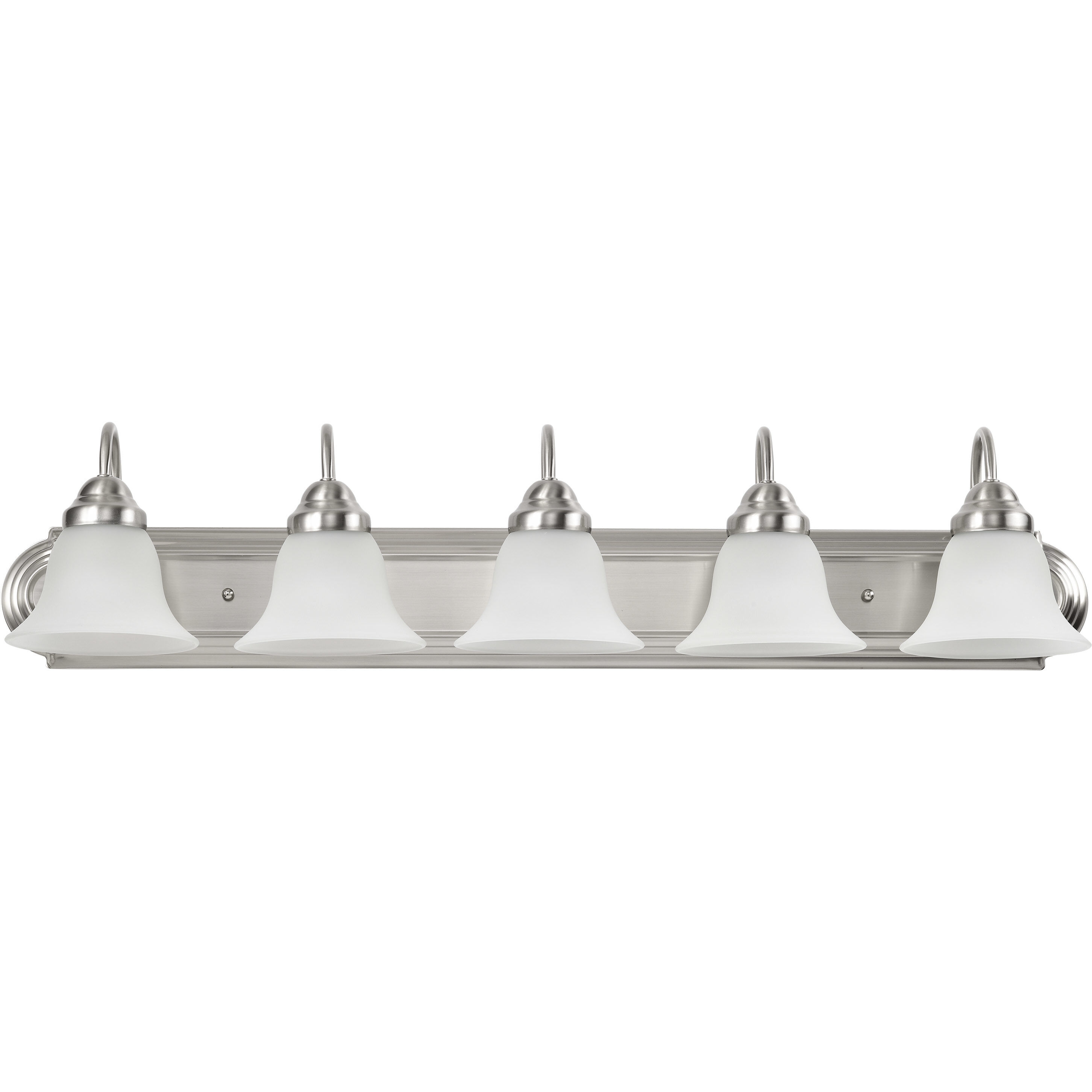 Ballerina 5 Light 36 inch Brushed Nickel Vanity Light Wall Light