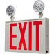 Exit Sign LED 14.56 inch White Exit & Emergency Sign Ceiling Light