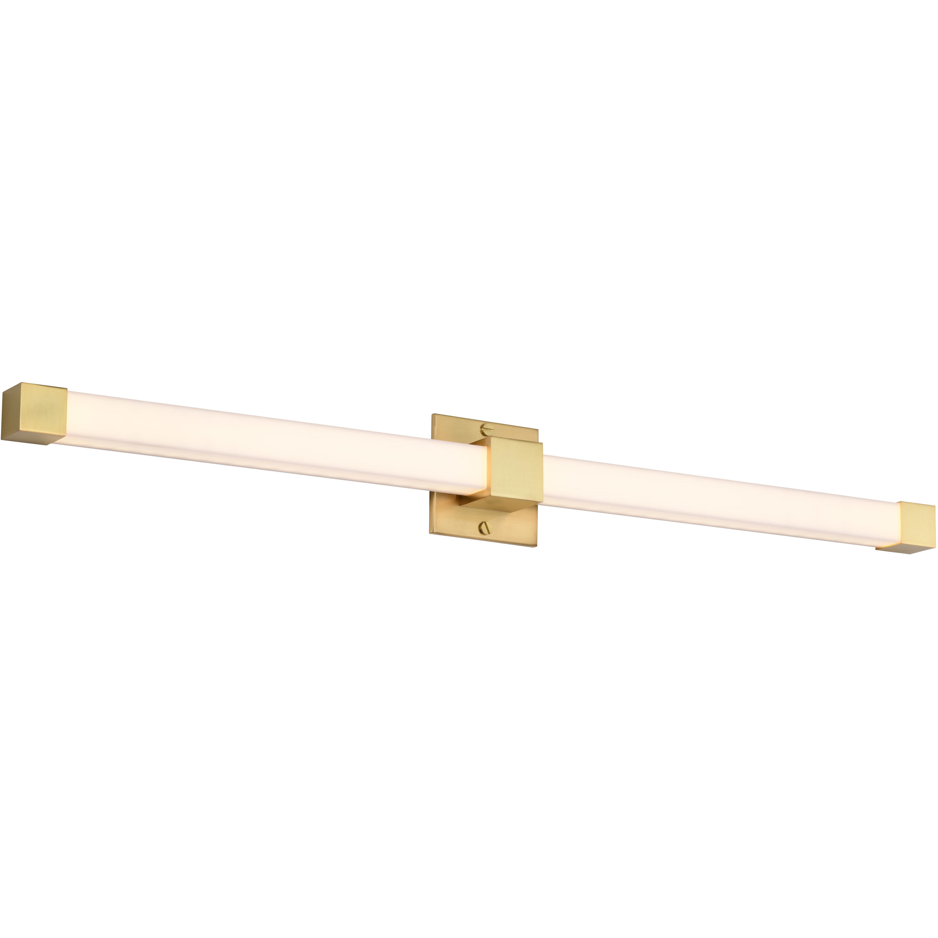 Brightwyn LED 35 inch Brushed Brass Vanity Wall Light