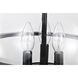 Amado 3 Light 14 inch Matte Black Pendant Ceiling Light