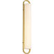 Velano LED 26 inch Brushed Brass Vanity Wall Light