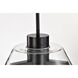 Edmond LED 13.63 inch Matte Black Pendant Ceiling Light