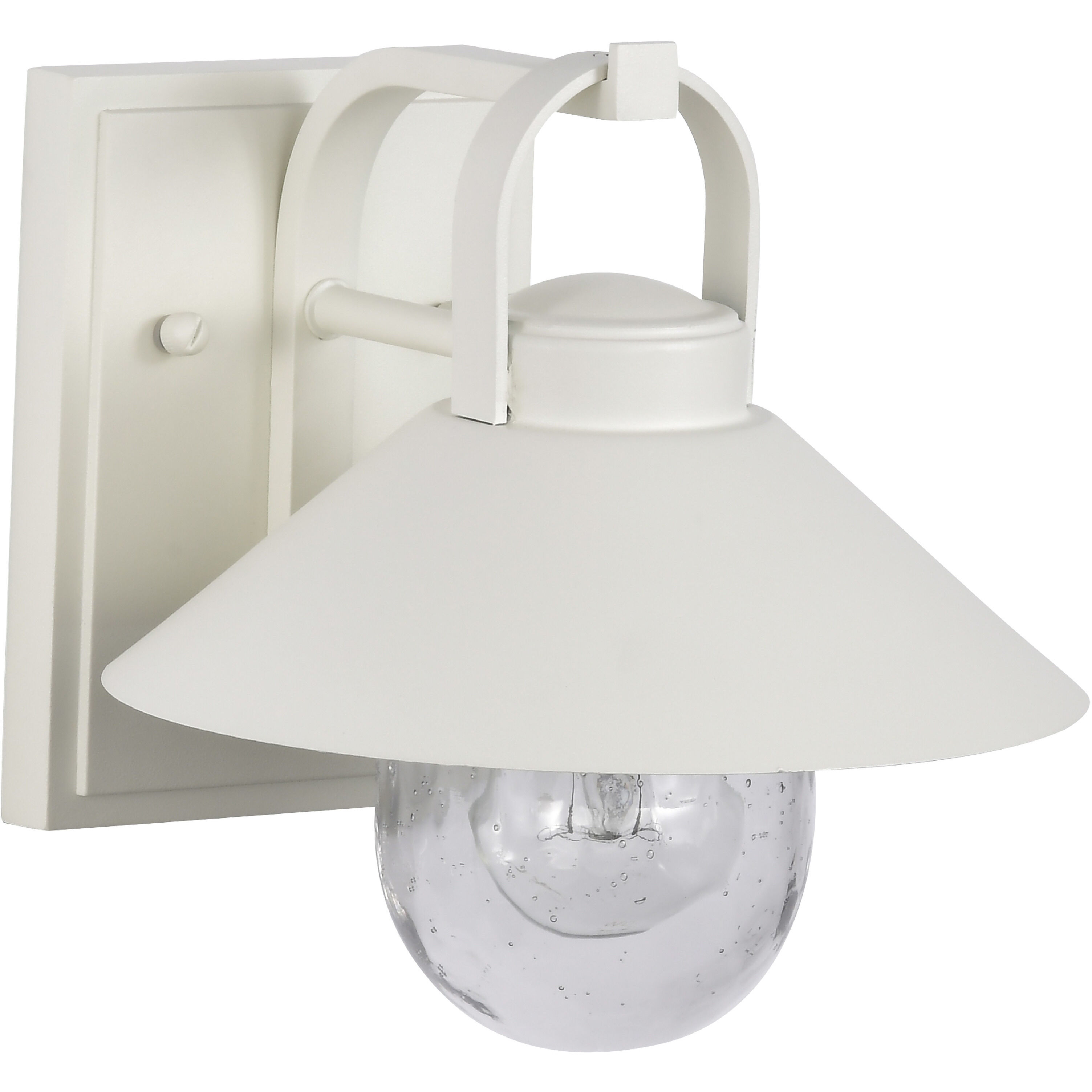 Ridge 8.13 inch White Outdoor Wall Light