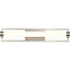 Canal LED 24 inch Brushed Nickel Bath Vanity Light Wall Light