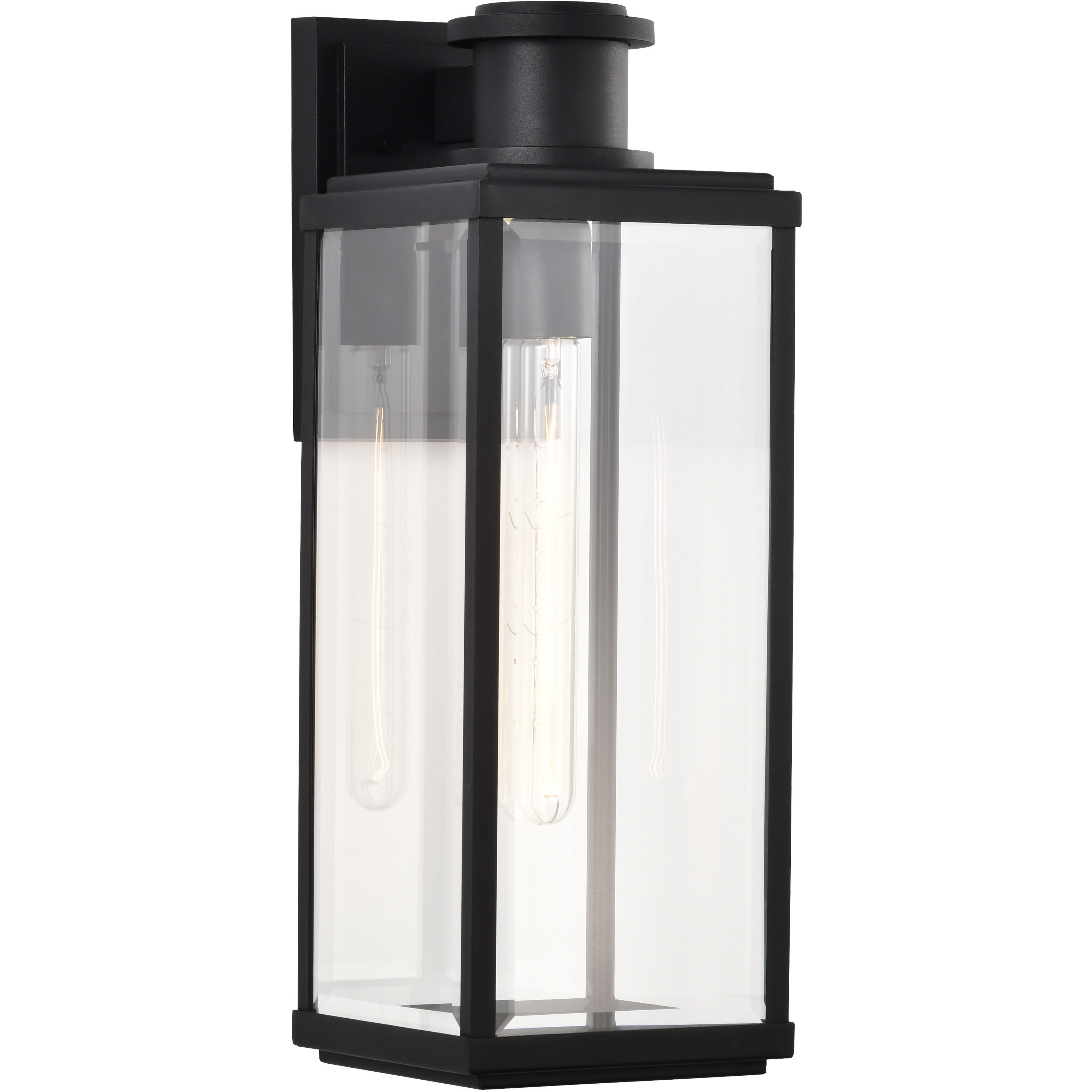 Luca 20 inch Sand Black Outdoor Wall Light