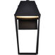 Colt LED 15.5 inch Matte Black Outdoor Wall Light