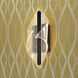 Geneva LED 6.25 inch Matte Black Vanity Light Wall Light