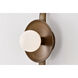 Colby 1 Light 8.13 inch Natural Brass Wall Sconce Wall Light