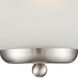 Ballerina 1 Light 16 inch Brushed Nickel Wall Sconce Wall Light