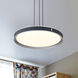 Bandon LED 19.5 inch Gray Pendant Ceiling Light