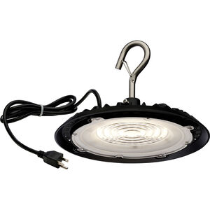 Hi-Pro LED 8.27 inch Black Shop Light Ceiling Light