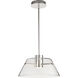Edmond LED 17 inch Polished Nickel Pendant Ceiling Light
