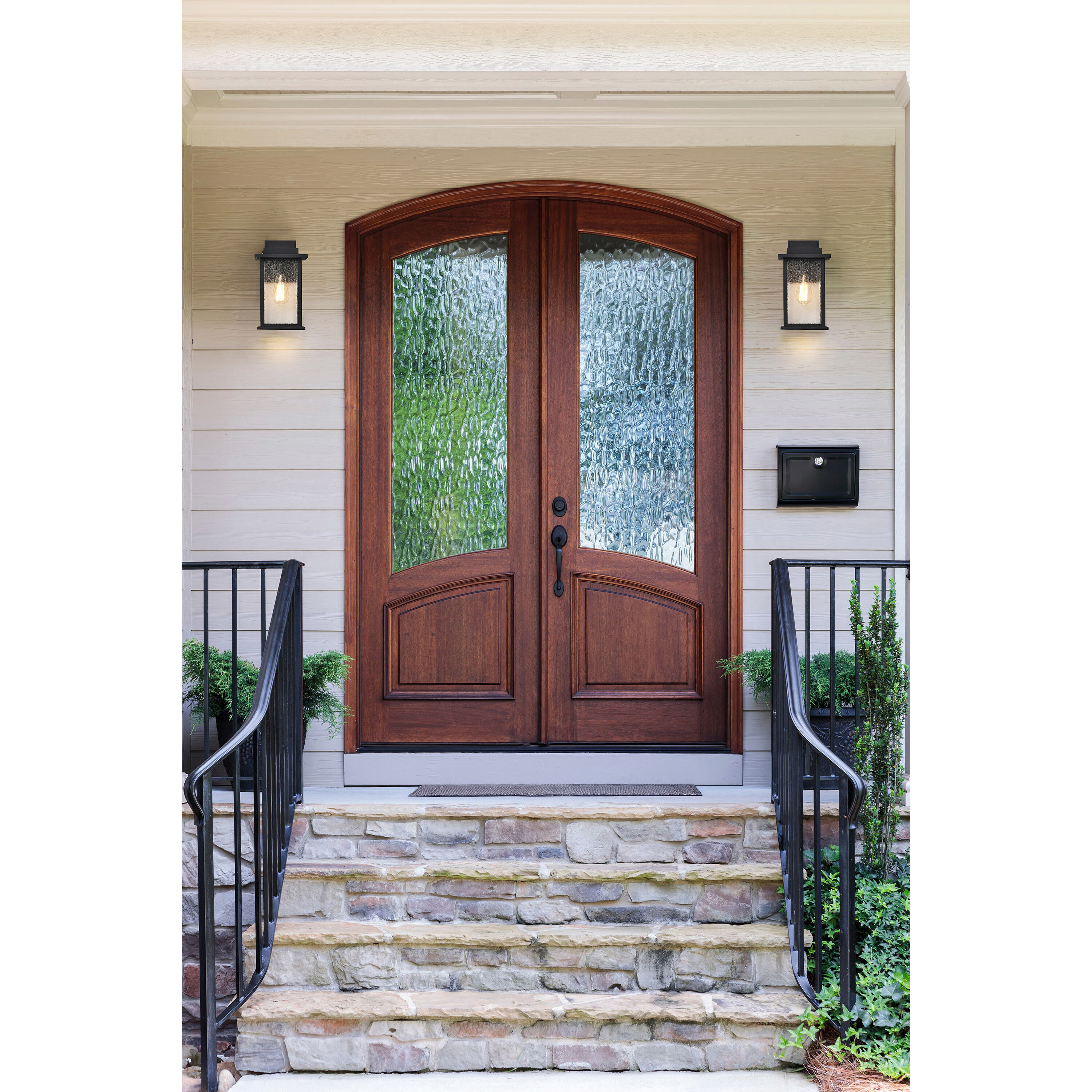 Sullivan 1 Light 13 inch Matte Black Outdoor Wall Sconce