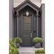 Lawrence 1 Light 7.63 inch Matte Black Outdoor Hanging Light