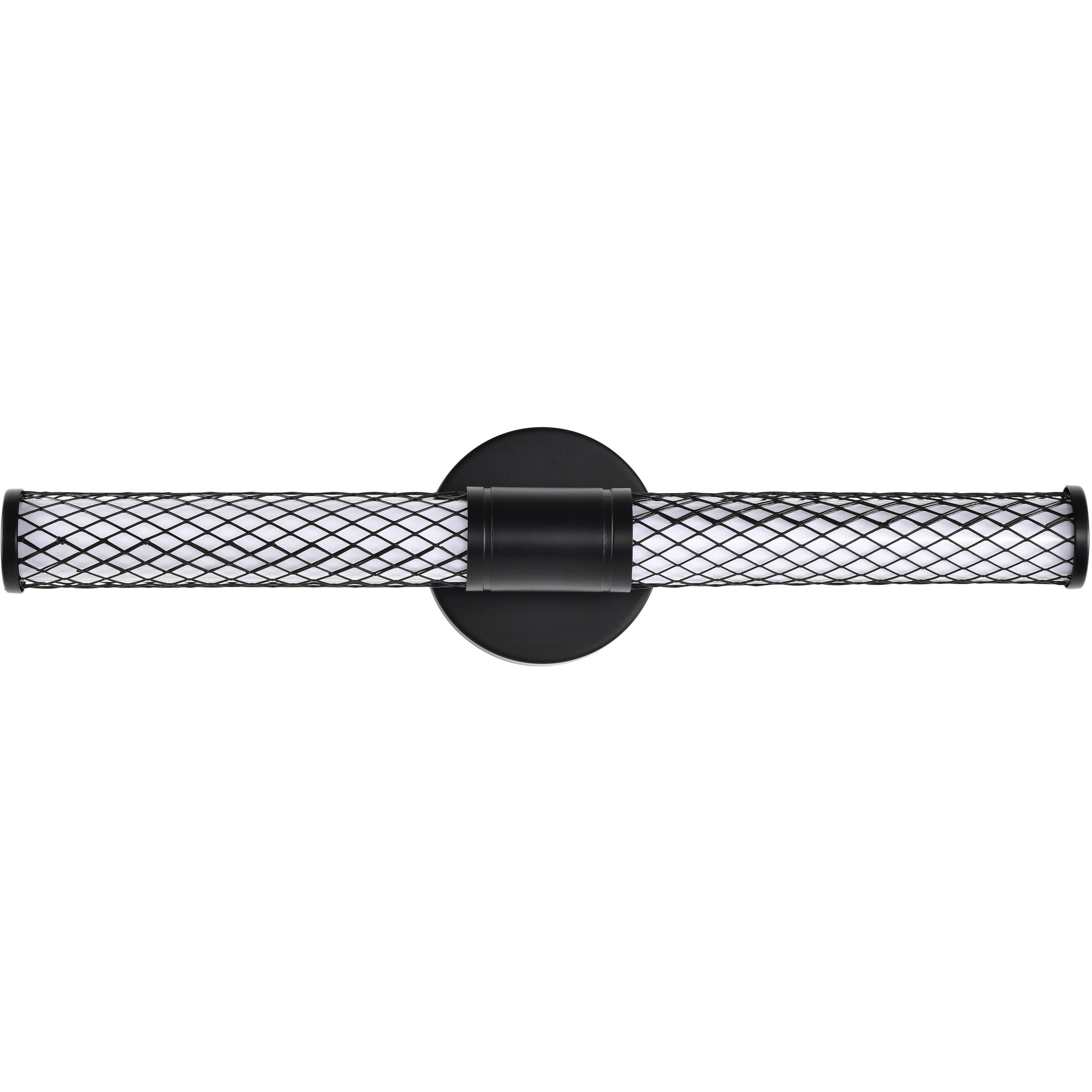 Kingsport LED 20.5 inch Matte Black Vanity Light Wall Light