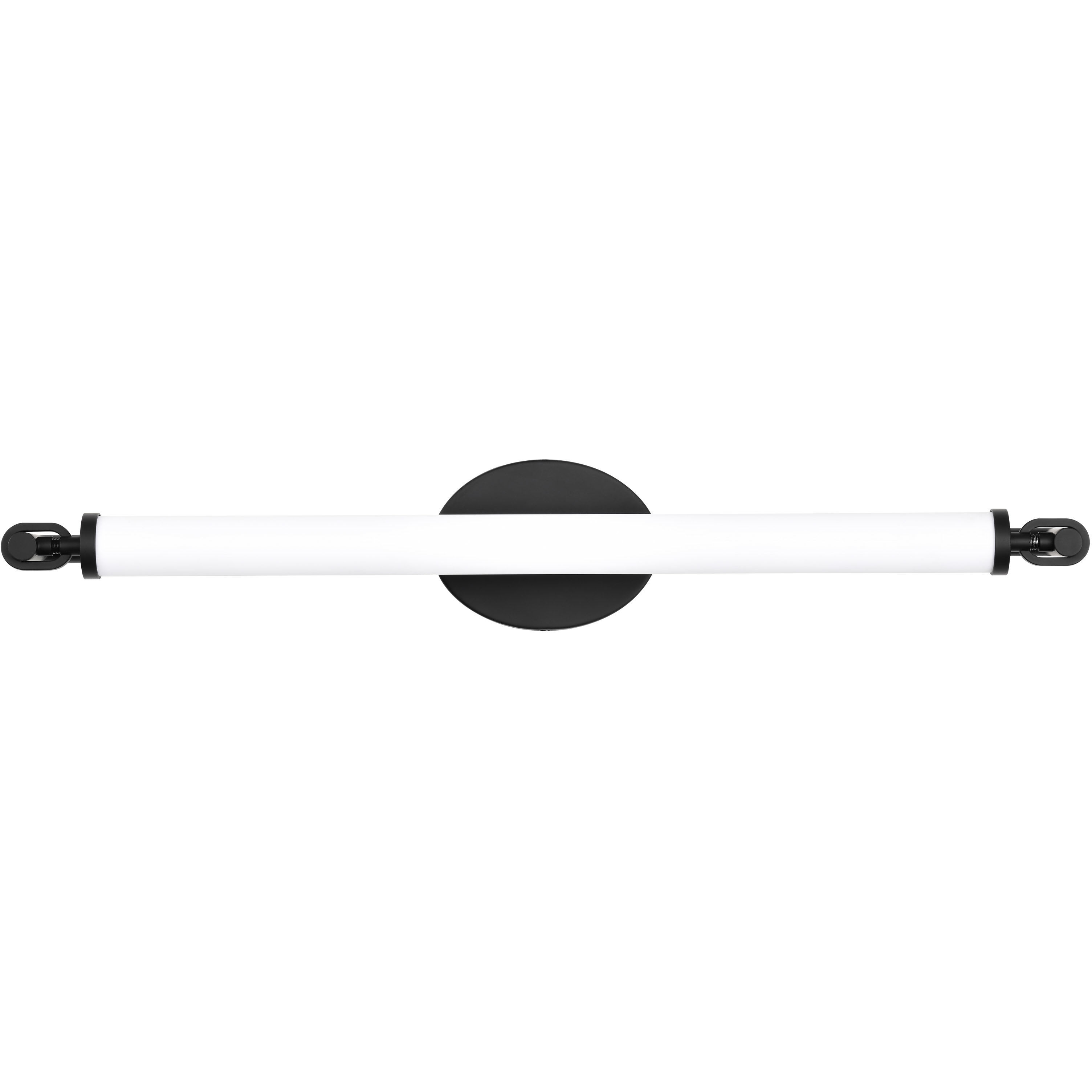 Edgeworth LED 27.75 inch Matte Black Vanity Light Wall Light