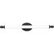 Edgeworth LED 27.75 inch Matte Black Vanity Light Wall Light